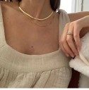 Collier double pour femme J136 1