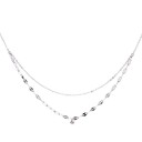 Collier double pour femmes avec pierre 2