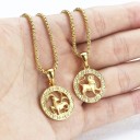 Collier du signe du zodiaque D143 2