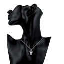 Collier en argent avec zircon 4