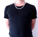 Collier en chaîne pour homme D118 4