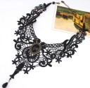 Collier en dentelle pour femmes J544 2