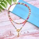 Collier en perles pour femmes avec coquillage 5