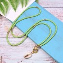 Collier en perles pour femmes avec coquillage 7