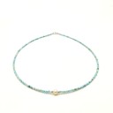 Collier en perles pour femmes avec perle 2