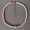 Collier en perles pour femmes avec perle G822 12