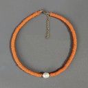 Collier en perles pour femmes avec perle G822 1