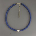 Collier en perles pour femmes avec perle G822 8