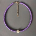 Collier en perles pour femmes avec perle G822 9