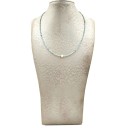 Collier en perles pour femmes avec perle 2