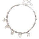Collier en pierres pour femmes avec des papillons 5