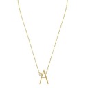 Collier féminin avec lettres de l'alphabet M84 7