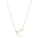 Collier féminin avec lettres de l'alphabet M84 9