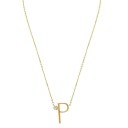 Collier féminin avec lettres de l'alphabet M84 22