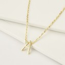 Collier féminin avec lettres de l'alphabet M84 2
