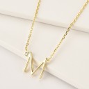 Collier féminin avec lettres de l'alphabet M84 5