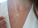 Collier féminin avec opale N11 4