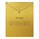 Collier féminin avec pendentif D198 7