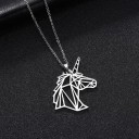 Collier féminin avec pendentif D207 5