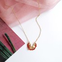 Collier féminin avec pendentif D377 2