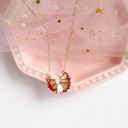 Collier féminin avec pendentif D377 3