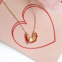 Collier féminin avec pendentif D377 4