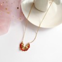 Collier féminin avec pendentif D377 5