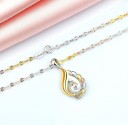 Collier féminin avec pendentif D711 2