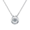 Collier féminin avec pendentif D804 1