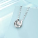 Collier féminin avec pendentif D804 4