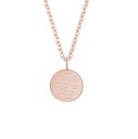 Collier féminin avec pendentif rond 2