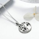 Collier femme avec arbre de vie M119 4