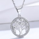 Collier femme avec arbre de vie 2