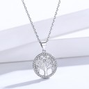 Collier femme avec arbre de vie 3
