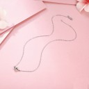 Collier Femme avec Cœurs Entrelacés 3