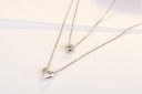 Collier femme avec cristal et cœur 6