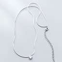 Collier femme avec cristal M106 3