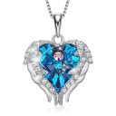 Collier femme avec des ailes d'ange 6