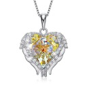 Collier femme avec des ailes d'ange 7