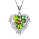 Collier femme avec des ailes d'ange 9