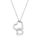 Collier Femme avec Double Cœur M57 1