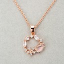 Collier Femme avec Fleur D287 1