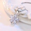 Collier Femme avec Fleur D451 5