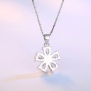 Collier Femme avec Fleur D451 6