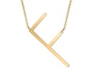 Collier femme avec la lettre de l'alphabet G829 9