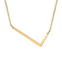 Collier femme avec la lettre de l'alphabet G829 15