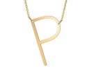 Collier femme avec la lettre de l'alphabet G829 19