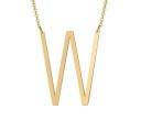 Collier femme avec la lettre de l'alphabet G829 26