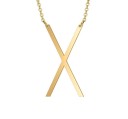 Collier femme avec la lettre de l'alphabet G829 27