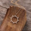 Collier femme avec pendentif D328 3
